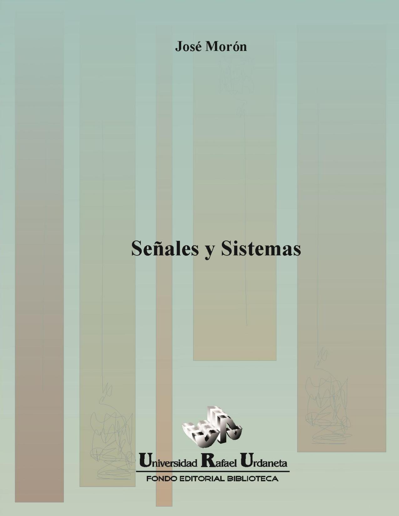 Portada del libro Señales y sistemas